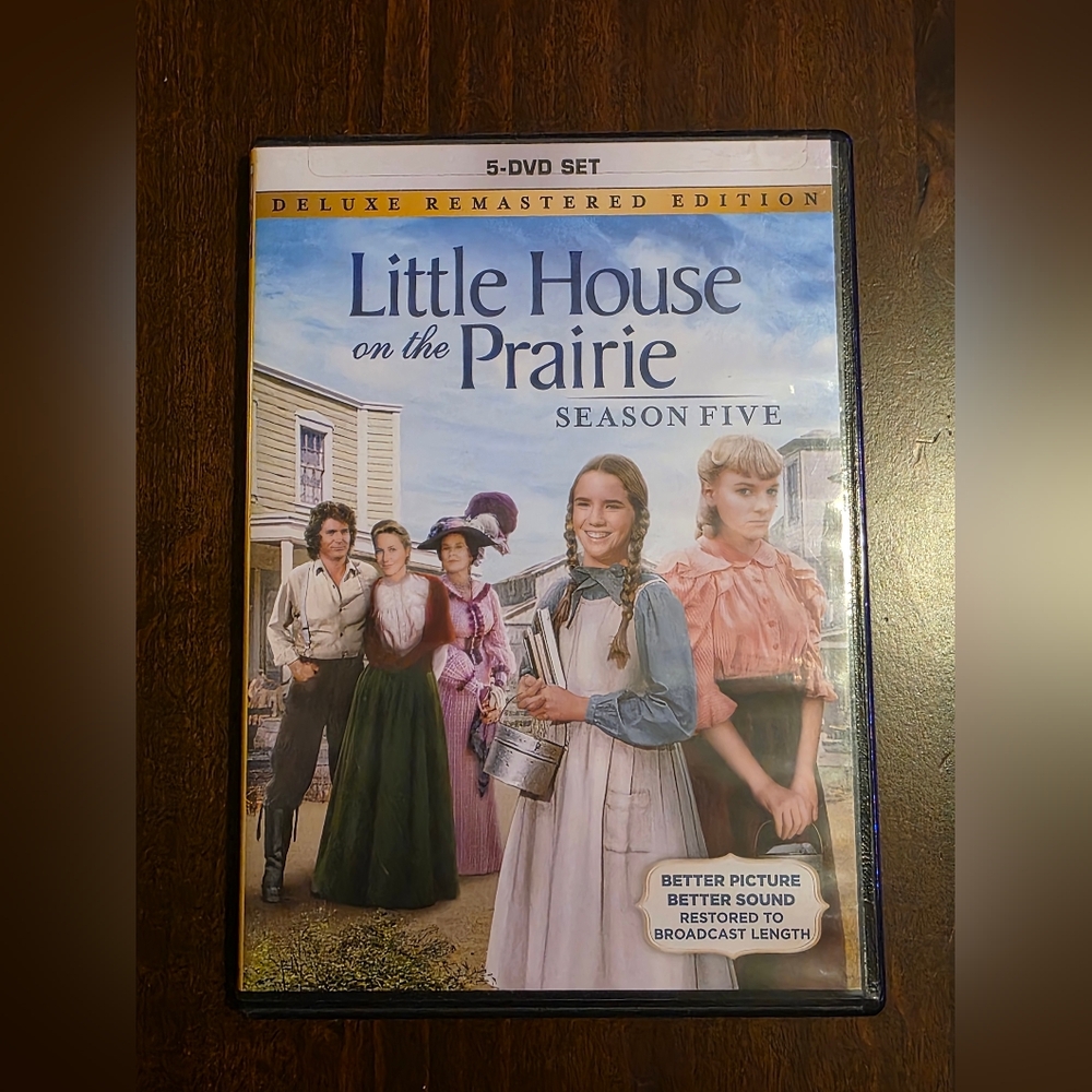 Little House on the Prairie Season Five DVD Set DELUXE REMASTERED EDITION